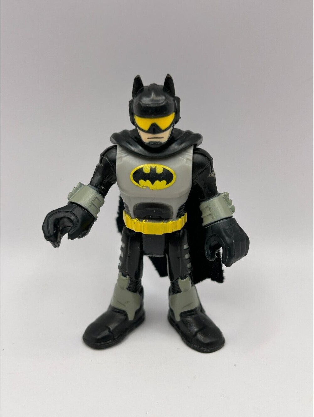 Fisher-Price Imaginext DC Super Friends Batman With Yellow Visor Action Figure